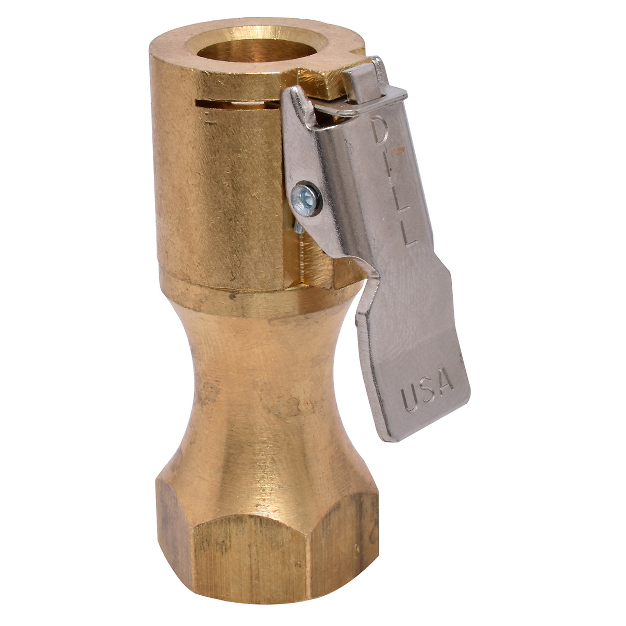 Dill Air Controls Large Bore Clip-On Air Chuck — 1/4-18 NPT, Model# DIL6294-D